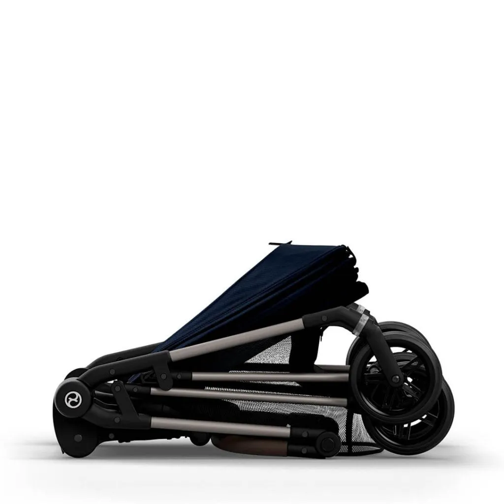 CYBEX Melio Pushchair - Dark Blue (2024 New Generation)