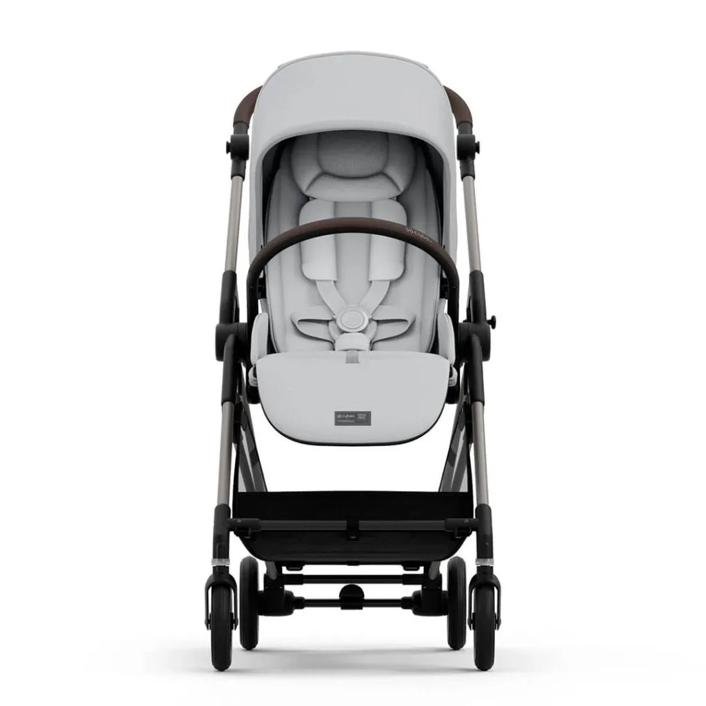 CYBEX Melio Pushchair - Fog Grey (2024 New Generation)