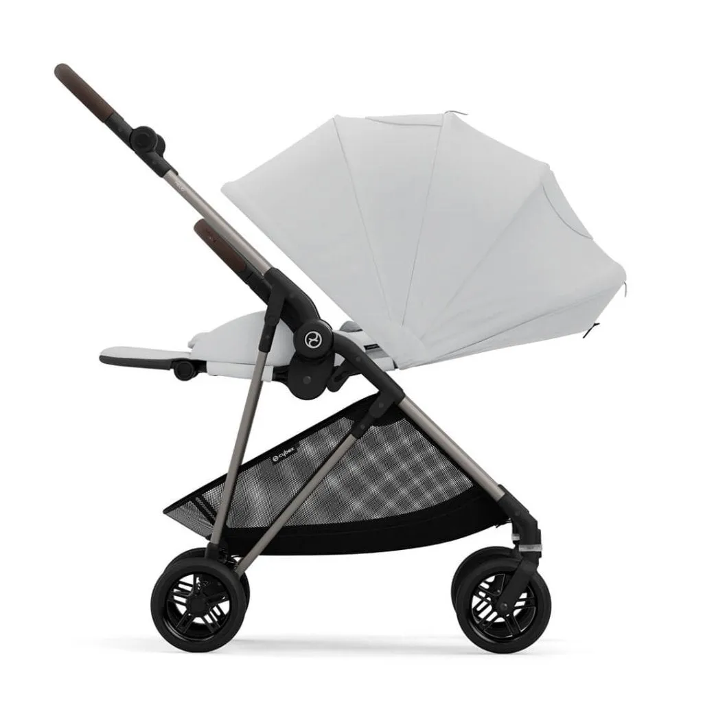 CYBEX Melio Pushchair - Fog Grey (2024 New Generation)