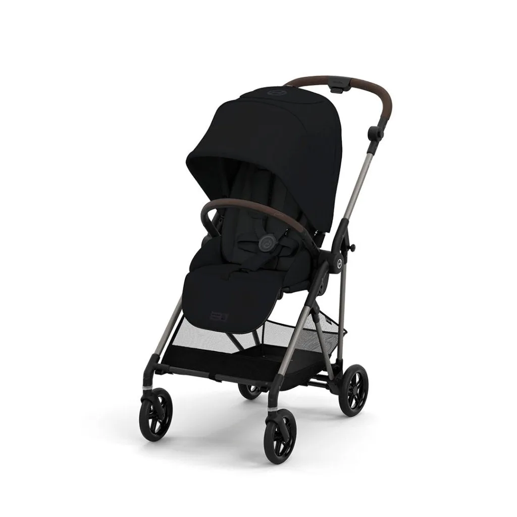CYBEX Melio Pushchair - Moon Black