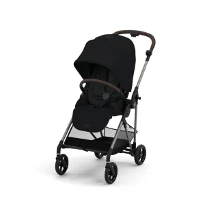 CYBEX Melio Pushchair - Moon Black