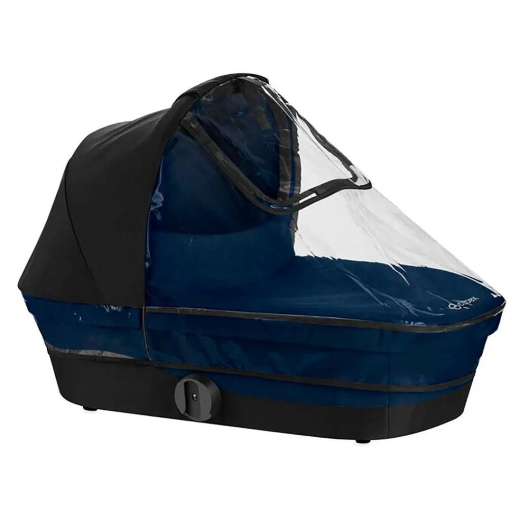 Cybex Melio Travel System Essential Bundle with Gold Footmuff - Moon Black