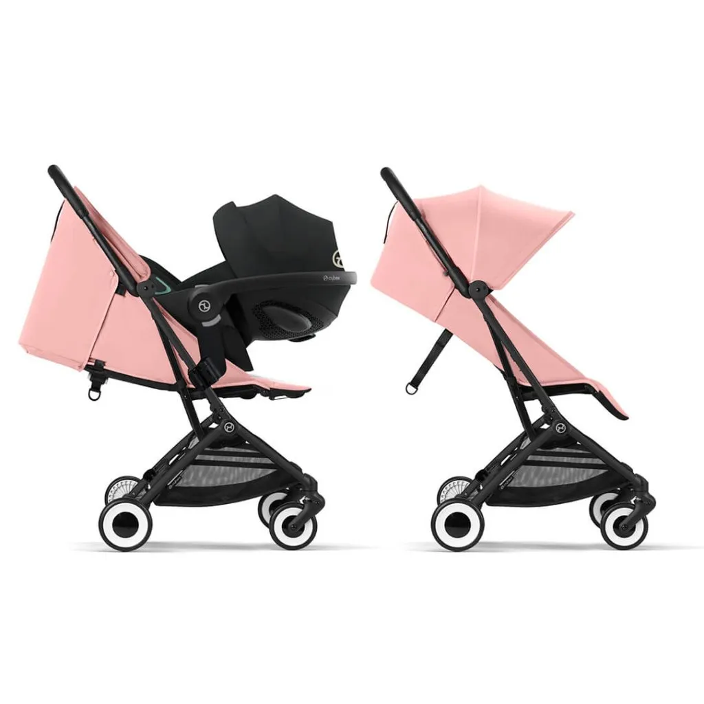 CYBEX ORFEO Pushchair in Black Frame - Candy Pink