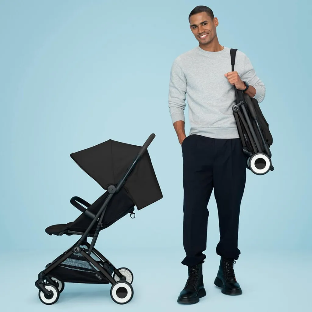 CYBEX ORFEO Pushchair in Black Frame - Candy Pink
