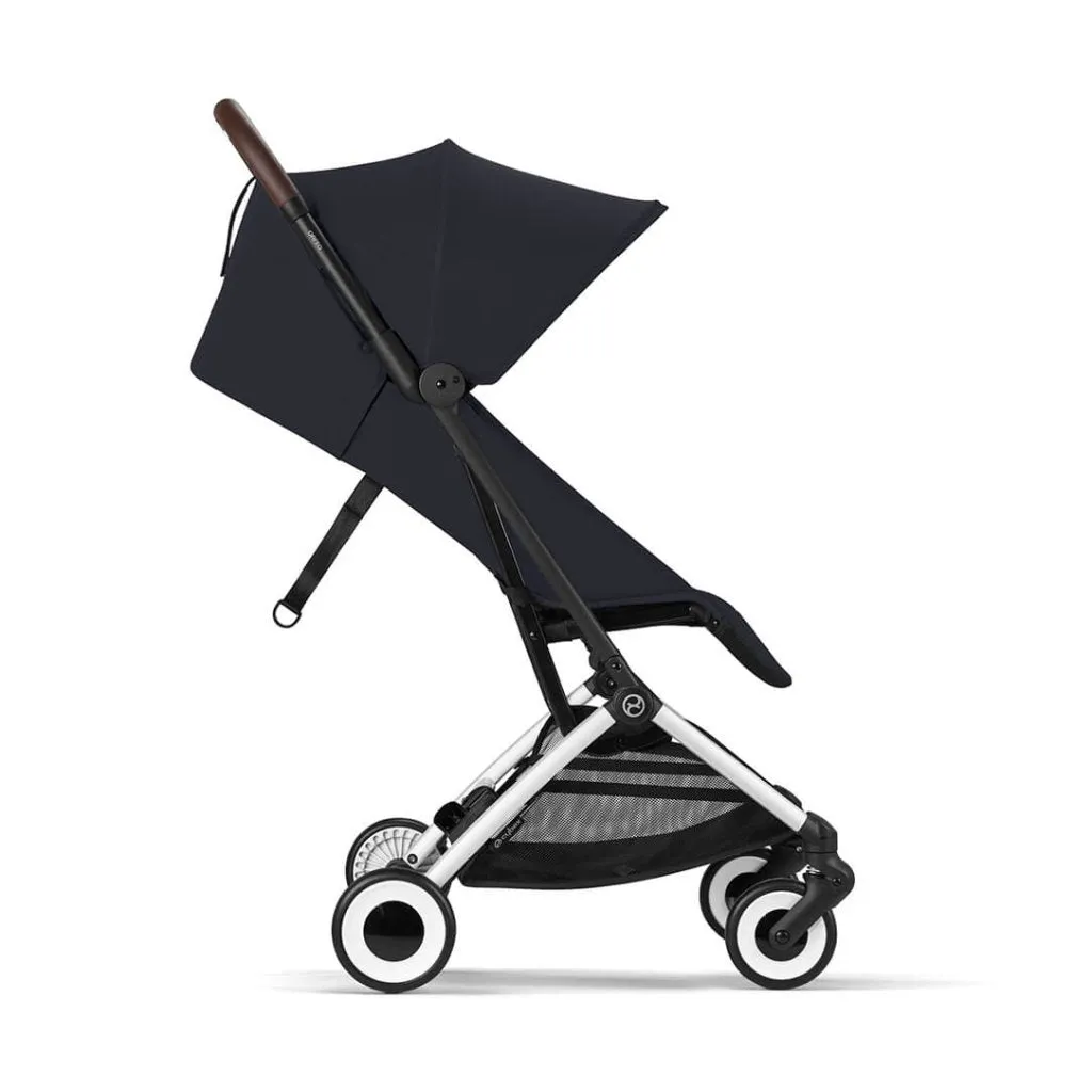 CYBEX ORFEO Pushchair in Silver Frame - Dark Blue