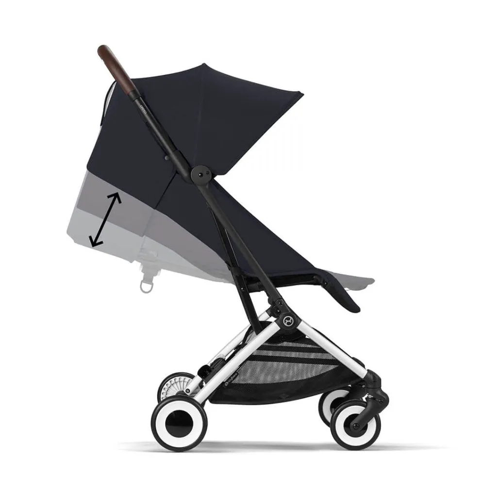 CYBEX ORFEO Pushchair in Silver Frame - Dark Blue