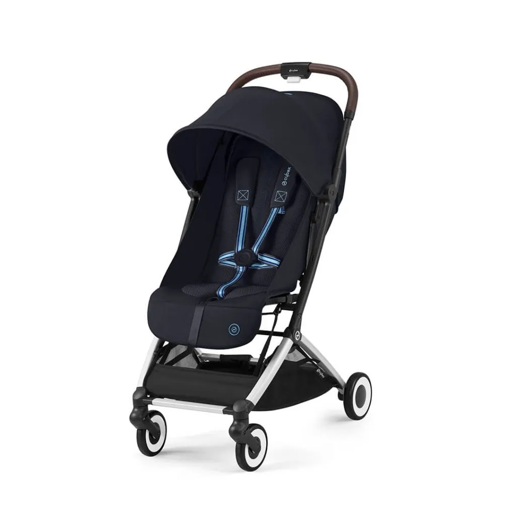 CYBEX ORFEO Pushchair in Silver Frame - Dark Blue