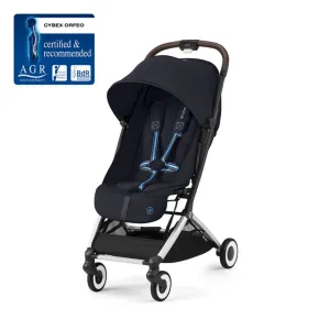CYBEX ORFEO Pushchair in Silver Frame - Dark Blue