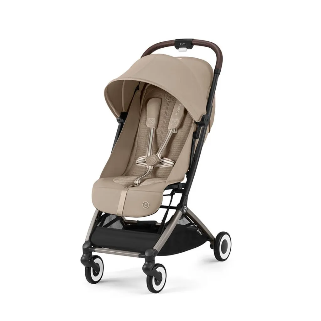 CYBEX ORFEO Pushchair in Taupe Frame - Almond Beige