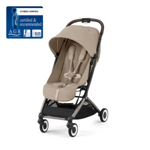 CYBEX ORFEO Pushchair in Taupe Frame - Almond Beige