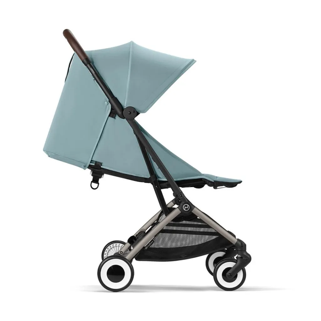 CYBEX ORFEO Pushchair in Taupe Frame - Stormy Blue