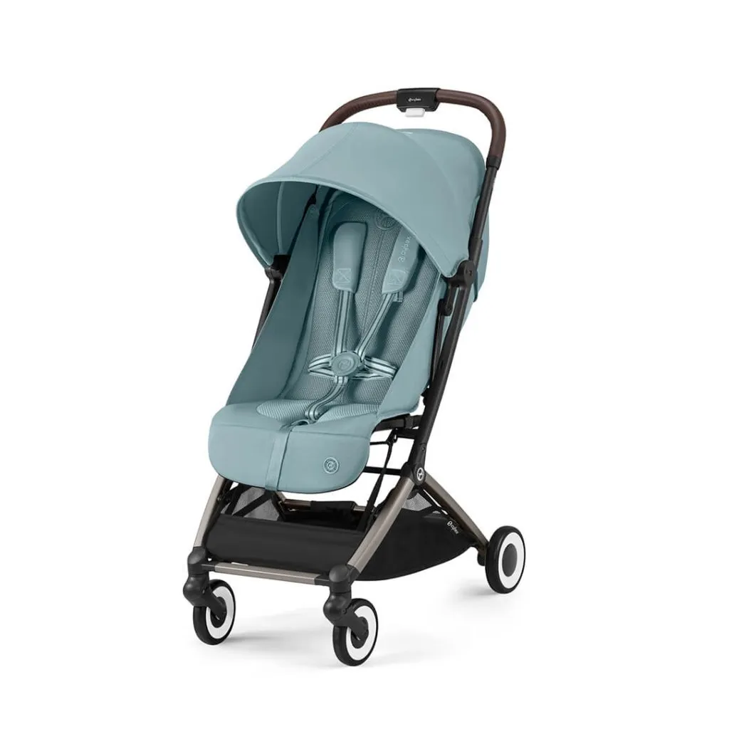 CYBEX ORFEO Pushchair in Taupe Frame - Stormy Blue