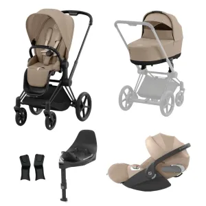 Cybex Priam │ Matt Black Bundle