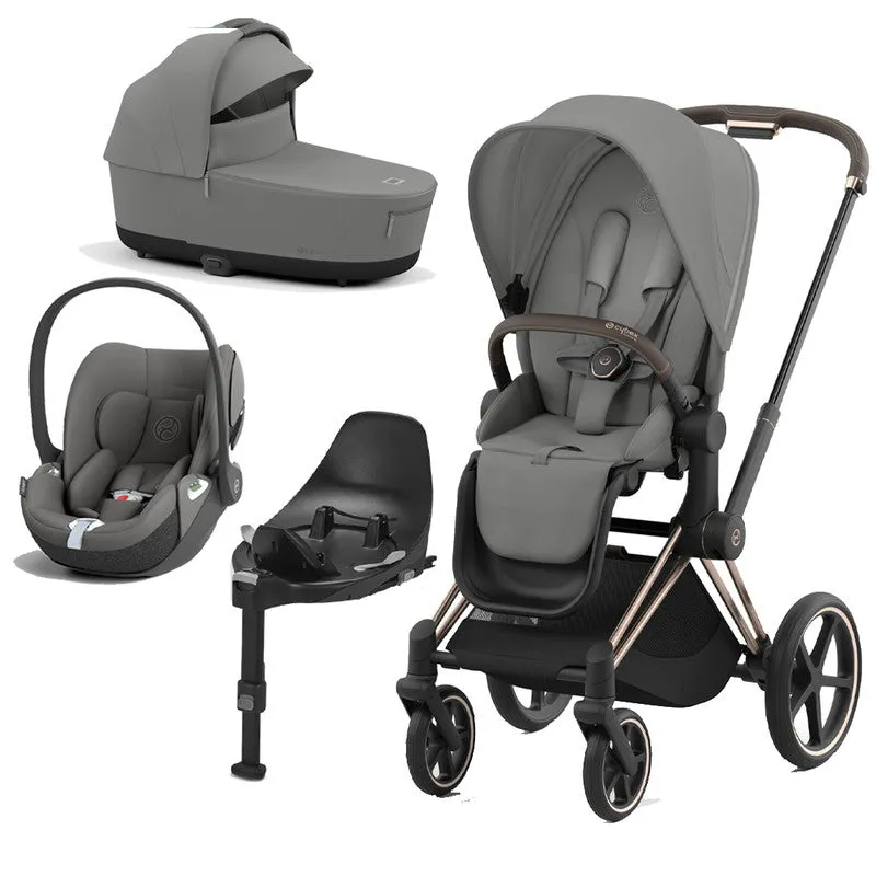 CYBEX PRIAM Travel System - Mirage Grey