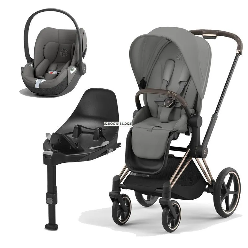 CYBEX PRIAM Travel System - Mirage Grey