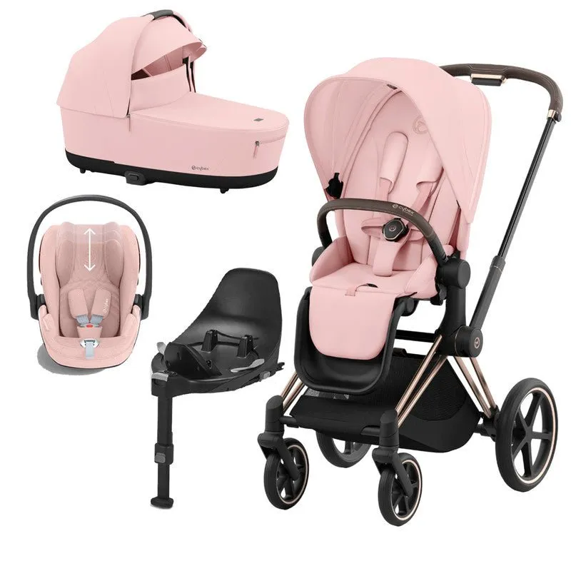 CYBEX PRIAM Travel System - Peach Pink