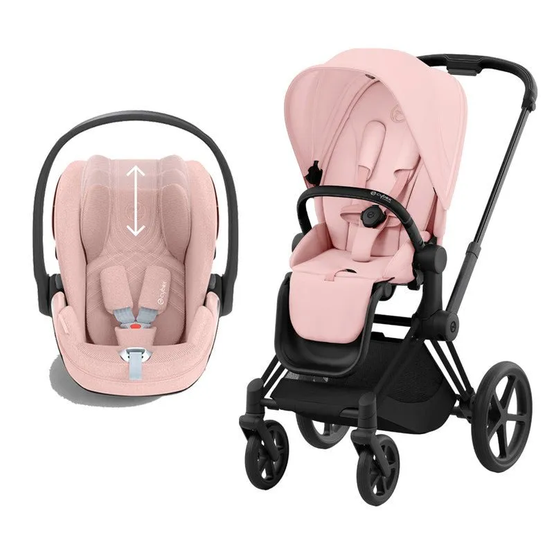 CYBEX PRIAM Travel System - Peach Pink