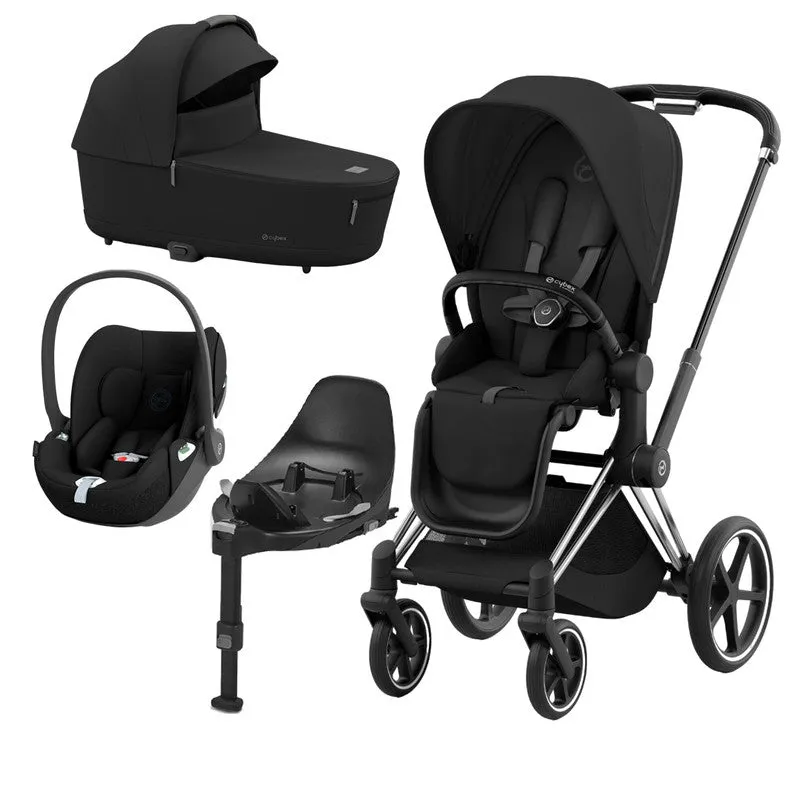 CYBEX PRIAM Travel System - Sepia Black