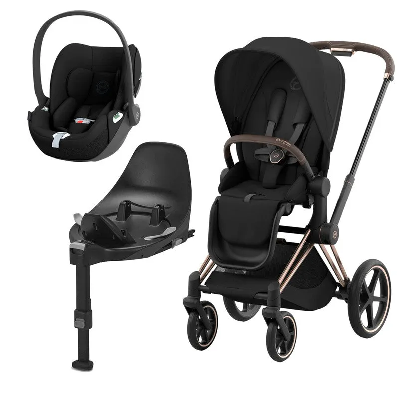 CYBEX PRIAM Travel System - Sepia Black
