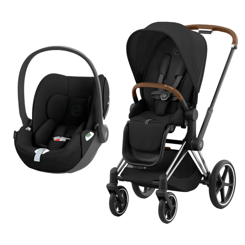 CYBEX PRIAM Travel System - Sepia Black