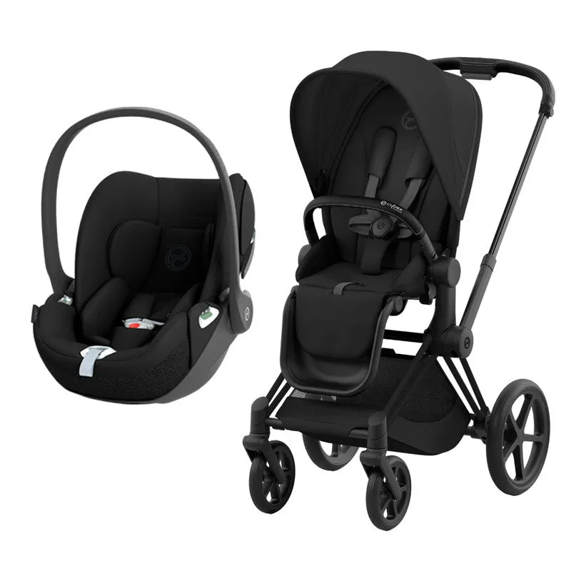 CYBEX PRIAM Travel System - Sepia Black