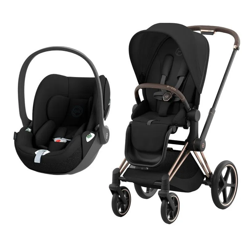 CYBEX PRIAM Travel System - Sepia Black