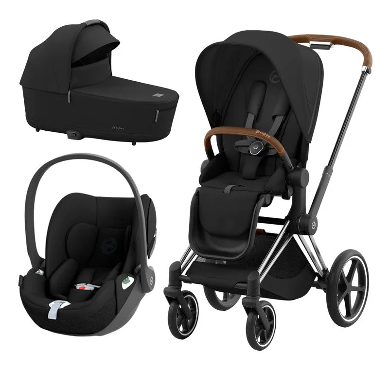 CYBEX PRIAM Travel System - Sepia Black