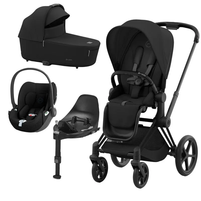 CYBEX PRIAM Travel System - Sepia Black