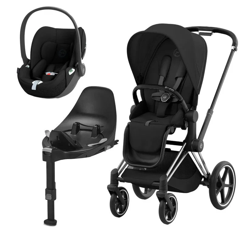 CYBEX PRIAM Travel System - Sepia Black