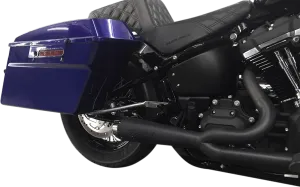Cycle Visions CV7219 Bagger-Tail for Softail - Black Bag Mounts