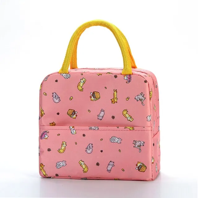 Cyflymder lunch bag for women Insulation portable waterproof cooler bags  kids tote bolso travel picnic food bags lunch box case