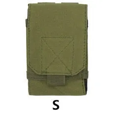 Cyflymder Outdoor Camouflage Bag Tactical Army Phone Holder Sport Waist Belt Case Waterproof Nylon EDC Sport Hunting Camo Bags in Backpack