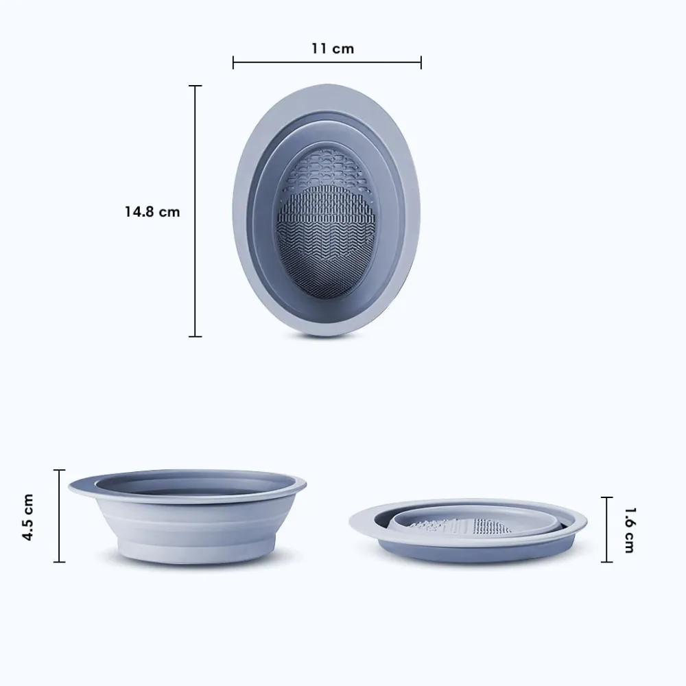 DAISO Silicone Makeup Brush Cleaner (Foldable)