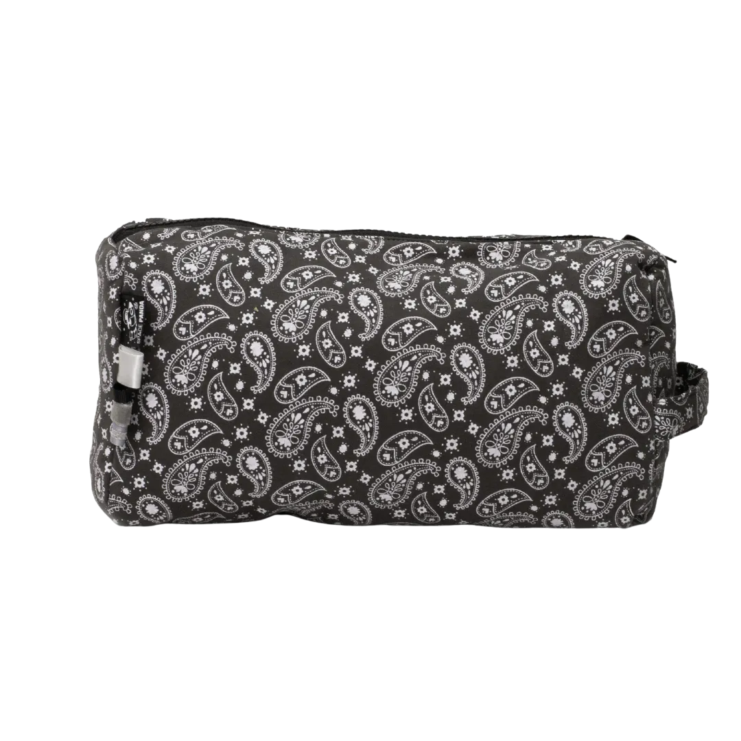 Dark Paisley Toiletry Bag