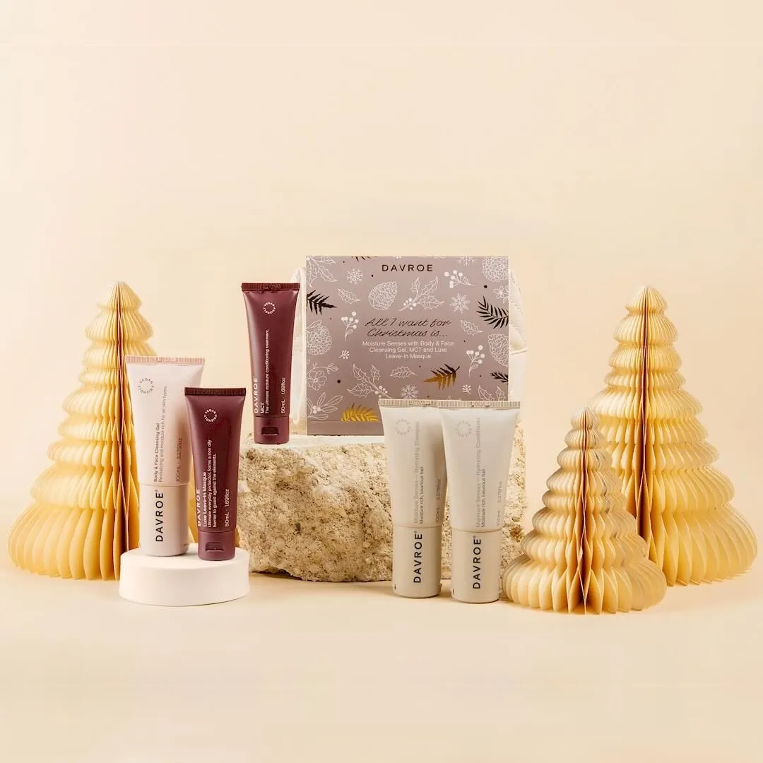 Davroe Moisture Senses Holiday Travel Pack
