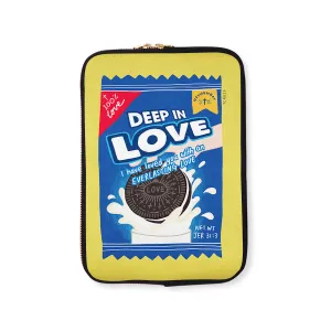 Deep In Love Biscuit | Laptop Sleeve {LOVE SUPERMARKET}