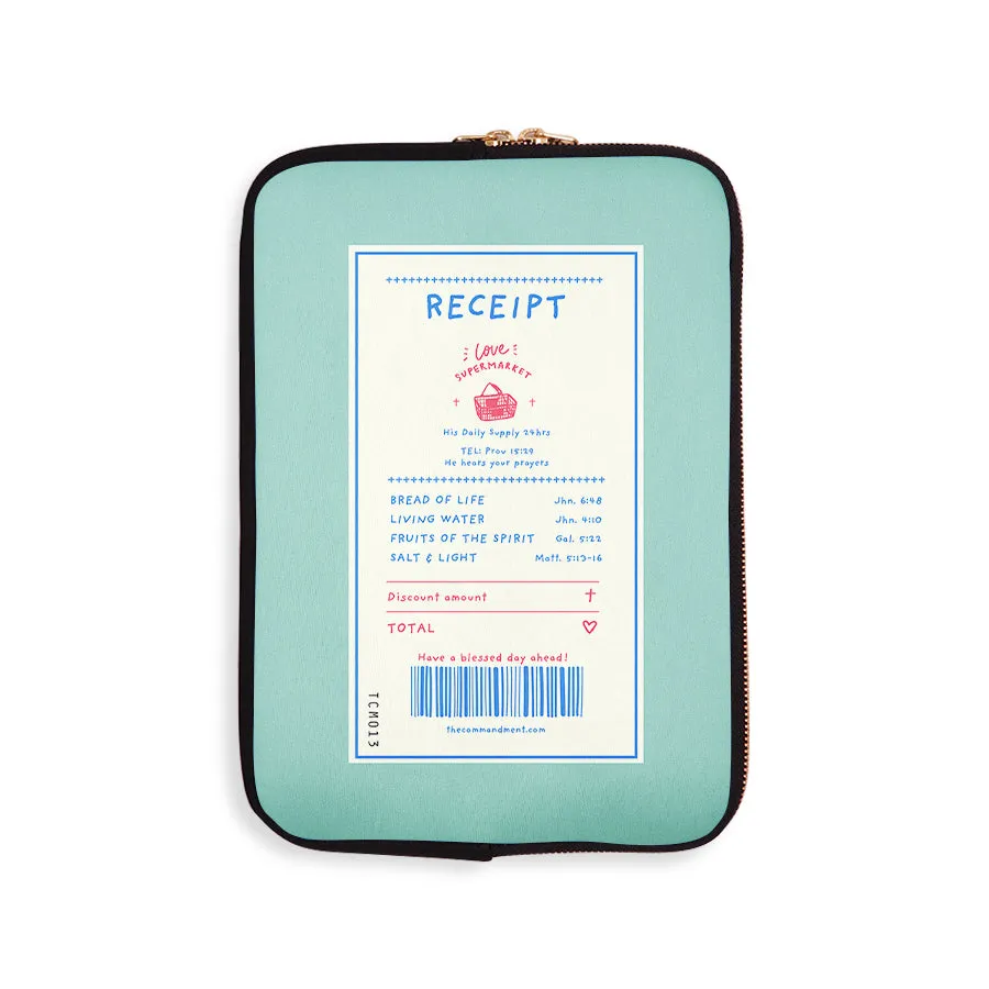 Deep In Love Biscuit | Laptop Sleeve {LOVE SUPERMARKET}