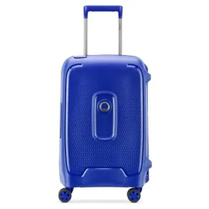 Delsey Moncey 55cm 4wheeler Trolley Case Marine Blue