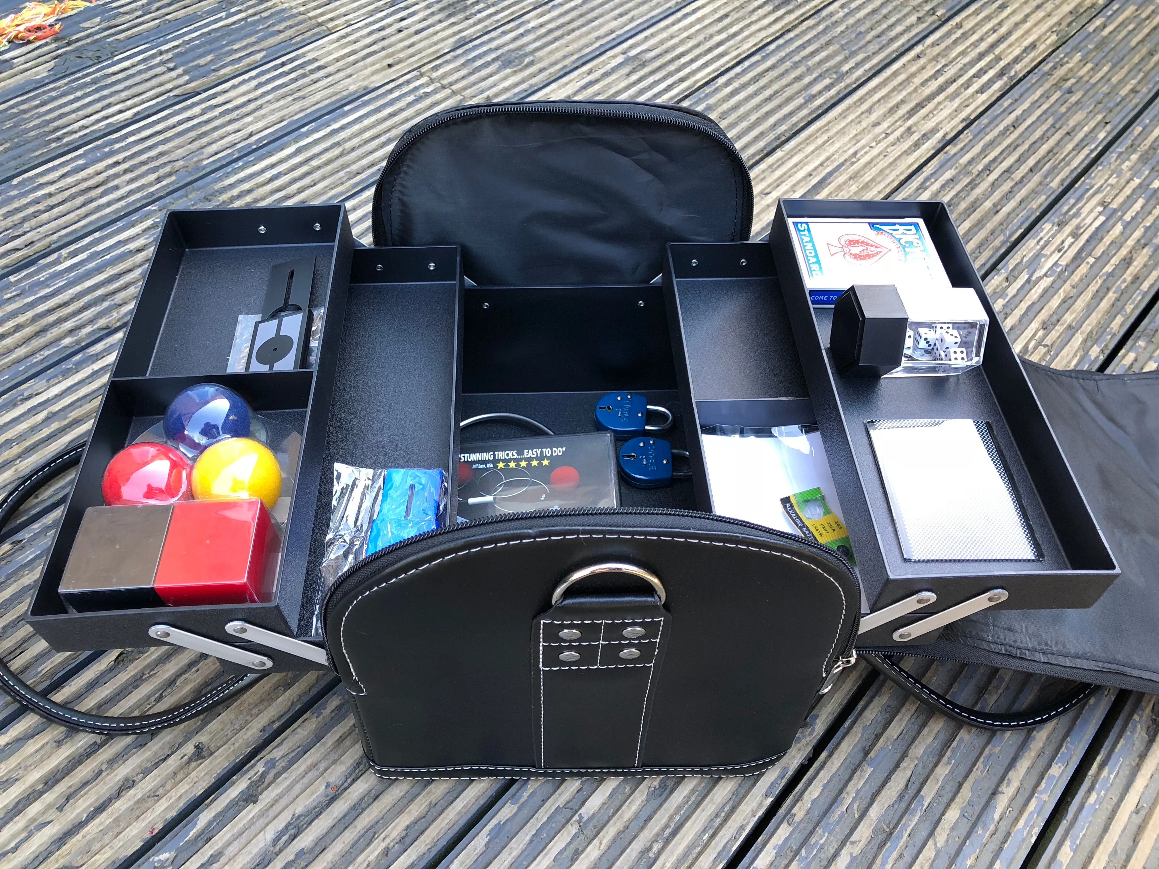 Deluxe Magician’s Carry Case - Faux Leather