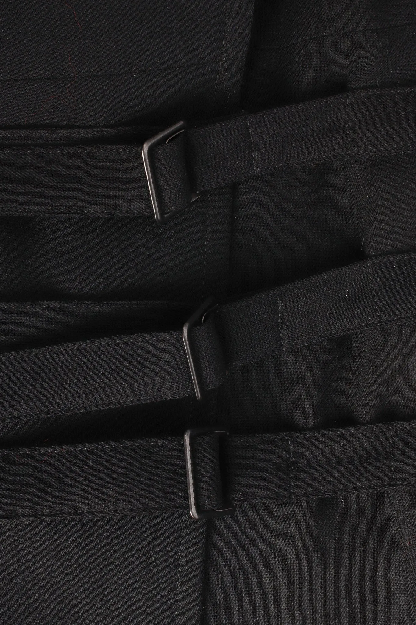 Diagonal Breasted Wool Jacket
