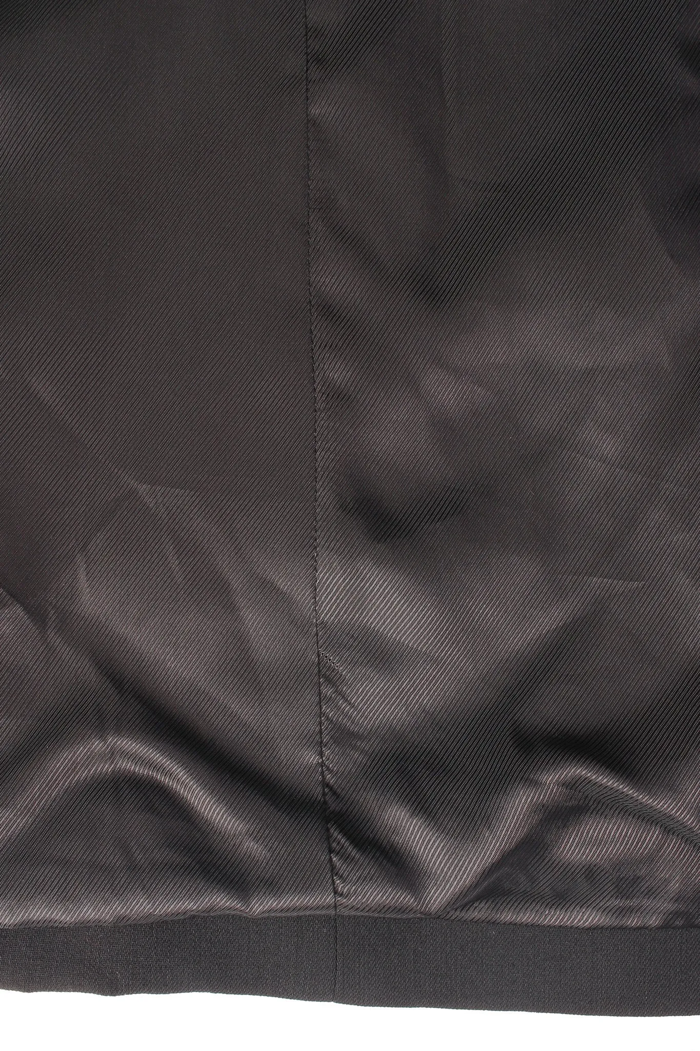 Diagonal Breasted Wool Jacket