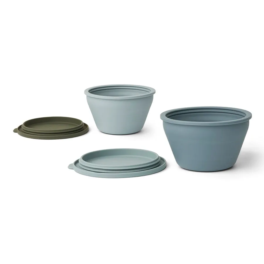 Dining . Foldable Bowl 2 Set - Various Colours