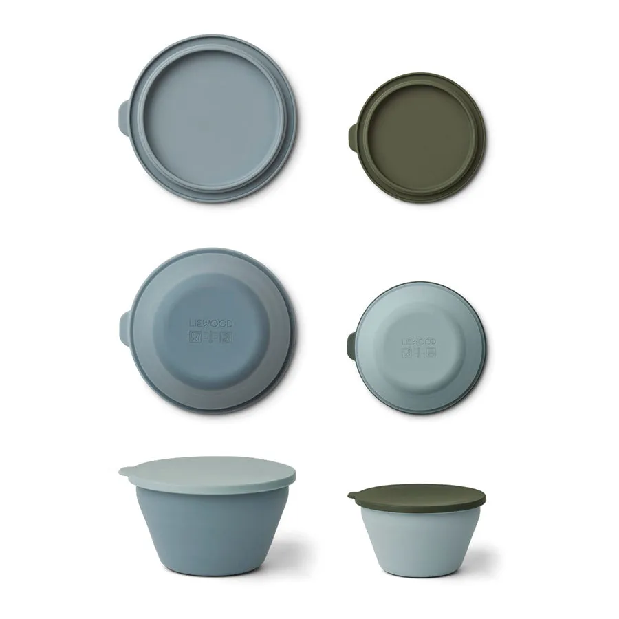 Dining . Foldable Bowl 2 Set - Various Colours