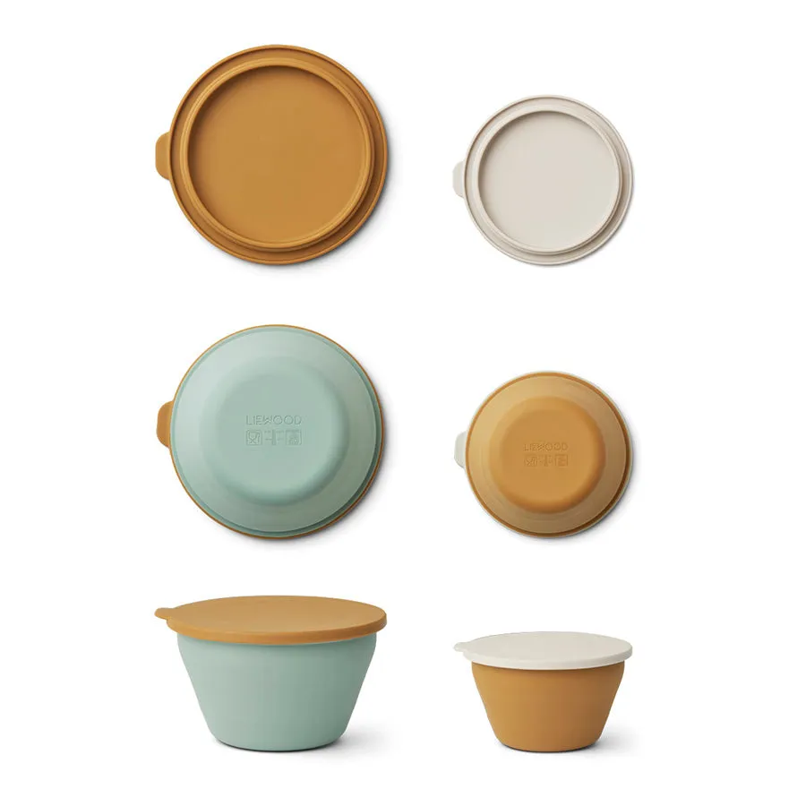 Dining . Foldable Bowl 2 Set - Various Colours