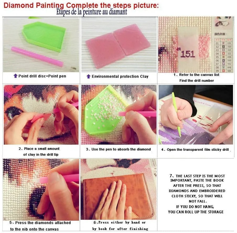 DIY 5D Diamond Art Full Drill Embroidery Painting Kit | Home Wall Art Décor | Colorful Ice Cream | 11.8×11.8" | The Perfect Relaxation Gift