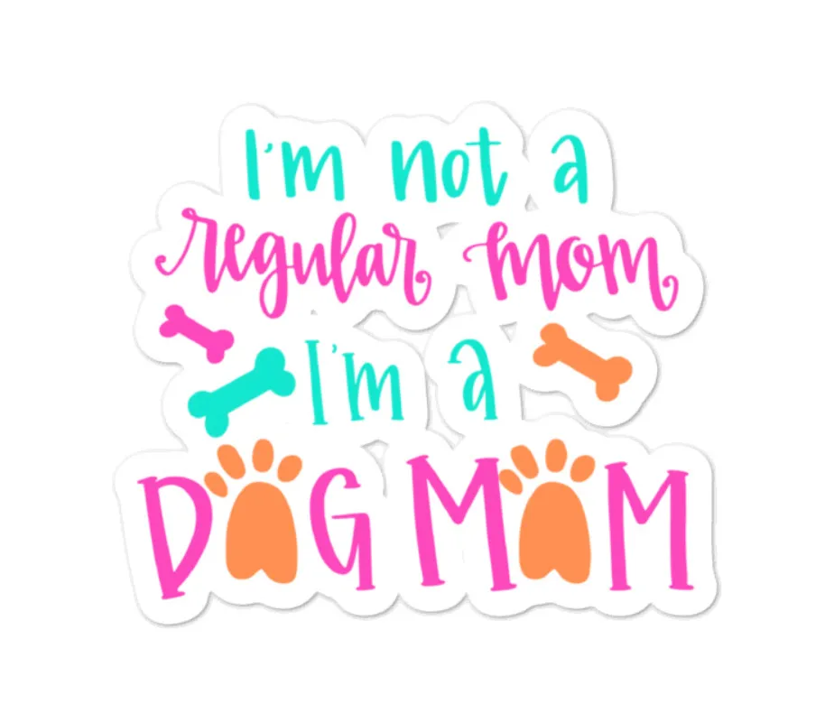 Dog Mom Sticker