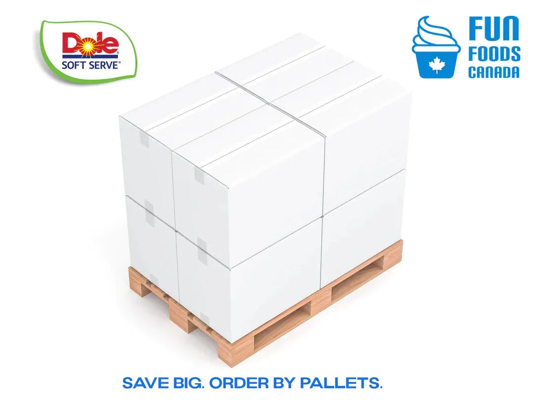 Dole Mango Soft Serve Mix - 4.4 Lbs. Bag - Case (4 X 4.4lb Bags)