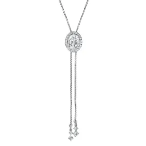 DOLLY OVAL BOLO NECKLACE