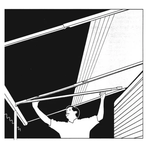 Dometic Rafter Tension Rafter and Centre Support - White - Last One - No Longer Available