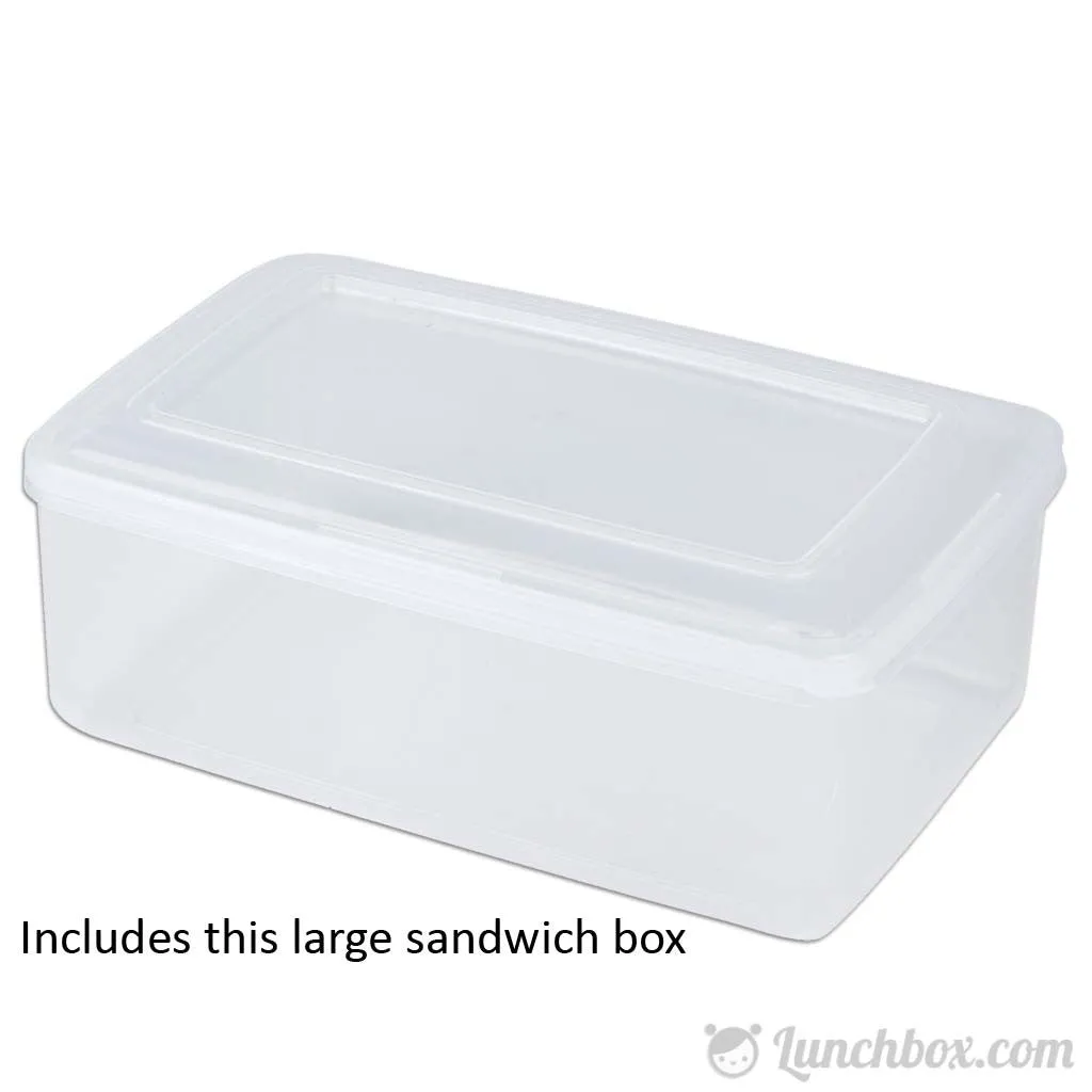 Double Decker Lunch Box - Blue Camo